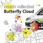 Neue Vektor Illustrationen von creativ collection Butterfly
