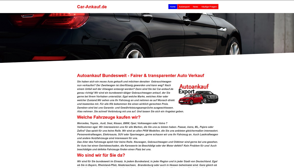 Autoankauf Lorsch – Kompetente und schnelle Abwicklung und Ankauf aller Marken und Modelle