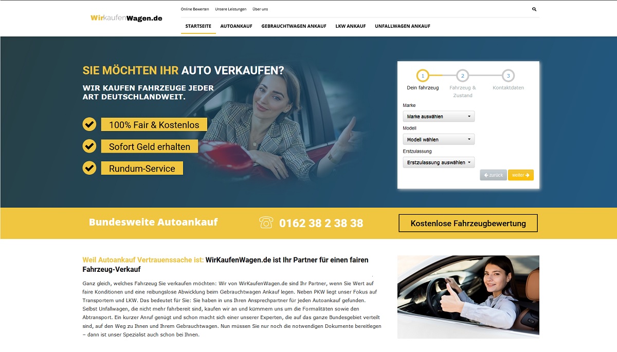 Gebrauchtwagen und Autoankauf in Venlo Wirkaufenwagen.de Autoankauf in NRW