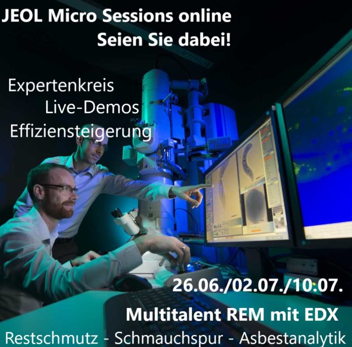 Jeol startet Micro Sessions