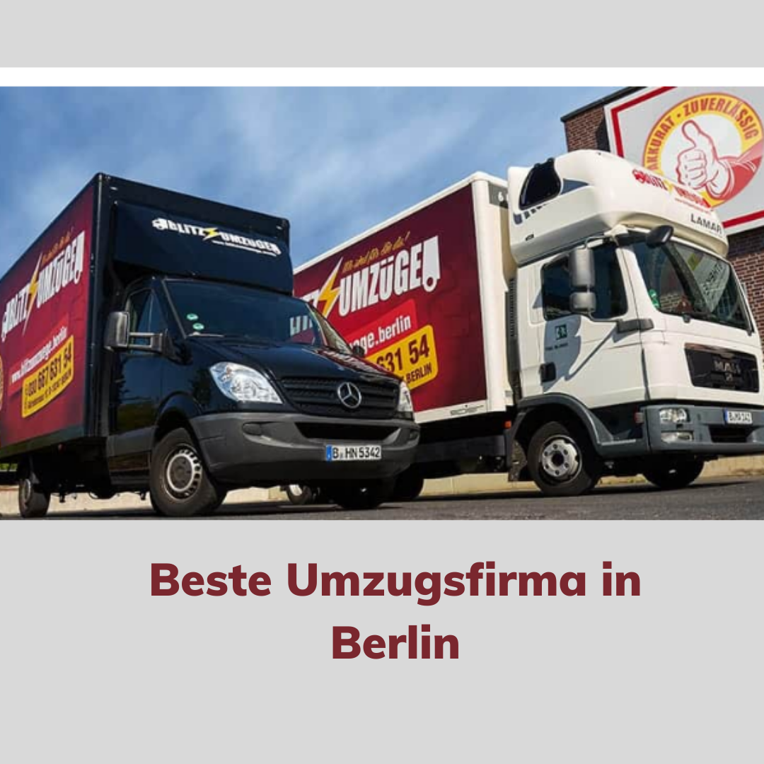 Blitzumzüge - professionelle Umzugsfirma Berlin