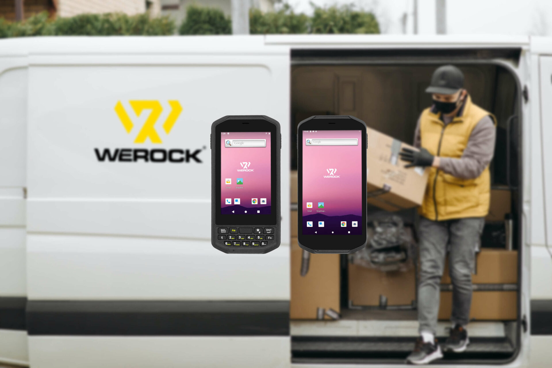 WEROCK stellt Scoria A100 Handheld Mobilcomputerserie vor