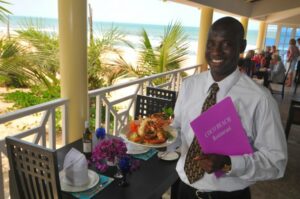 Coco Beach lunch time 1 300x199 - THE GAMBIA 2021/22: WHY IS WEST AFRICA’S BEST RESORT AND SPA A PERFECT SPOT FOR A WINTER ESCAPE?