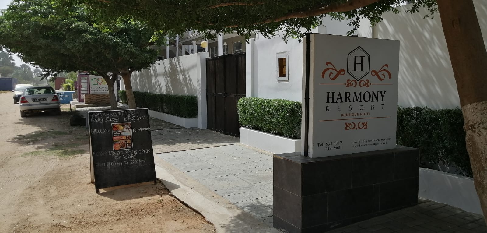 HarmonyFront - CHRISTMAS IN GAMBIA? HARMONY RESORT OFFERS A GREAT GARDEN &amp; POOL AND AN ABSOLUTE PRIME LOCATION WITH SEA VIEW