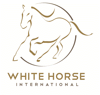 white horse logo final gif