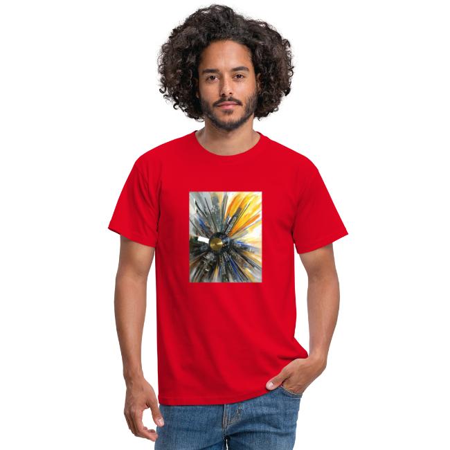 Computer Sonne T Shirt rot 3