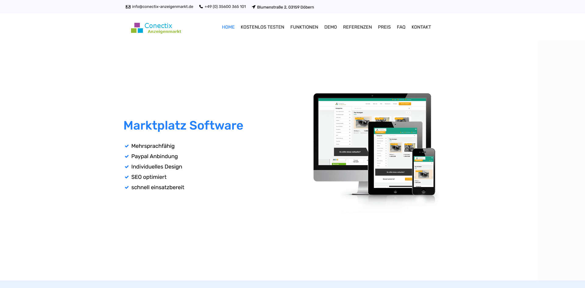 Screenshot 2022 06 01 at 12 49 53 Marktplatz Software Conectix Anzeigenmarkt.de