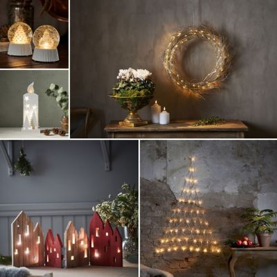 Festliches Lichtflair zu Weihnachten – Lampenwelt.de präsentiert Dekolicht passend zu allen Stilrichtungen