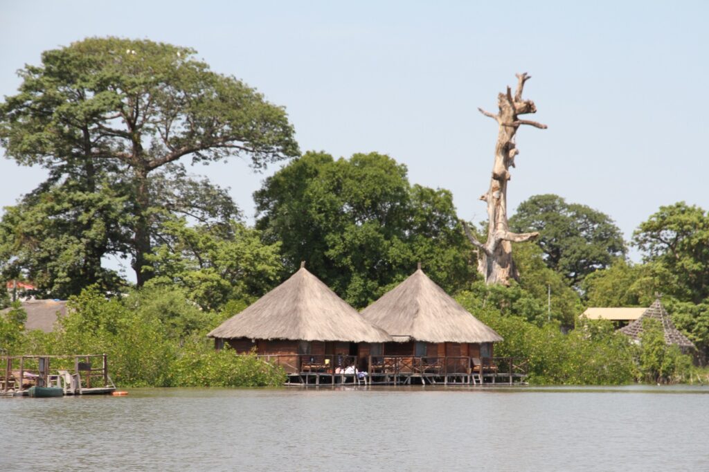 WHERE IS THE MOST BEAUTIFUL ECO-LODGE IN WESTERN AFRICA? ACCORDING TO MANY TRAVELERS IN THE SMALLEST COUNTRY IN AFRICA