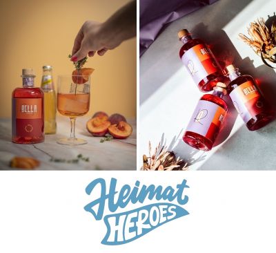 Bella Bellini: Der sommerliche Trend-Drink mit regionalen Zutaten von den Heimat Heroes
