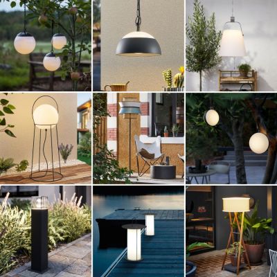 Lichtstimmung für die Outdoorlounge – Lampenwelt.de präsentiert Lichtideen für Freisitz, Gartenwege & Co.