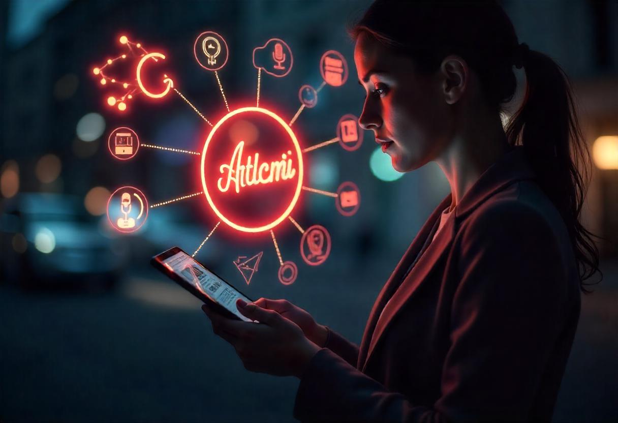 Wirkung von PR auf Markenimage und Bekanntheit Darstellung der strategischen Markenpositionierung durch PR: Digitale Medien, positive Resonanz und nachhaltige Sichtbarkeit stärken das Markenimage.